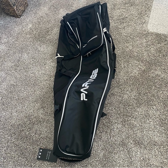 NEW! Partage Golf Travel Bag with Wheels Golf Travel Case for Airlines Black - Picture 8 of 12